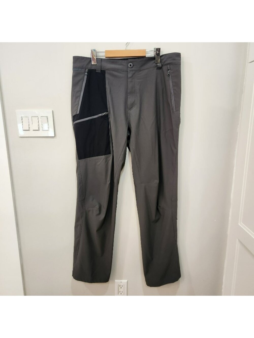 Magpul Mag946 Men's Shooting Pants Size XL 38x34 Waist Gray Pockets Zip Nylon